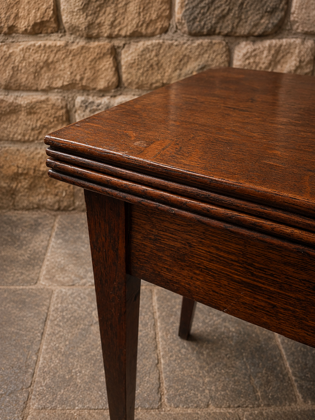 Antique Arts & Crafts Oak Side Table | Victorian Hall Table | Edwardian Console Table c.1890–1910
