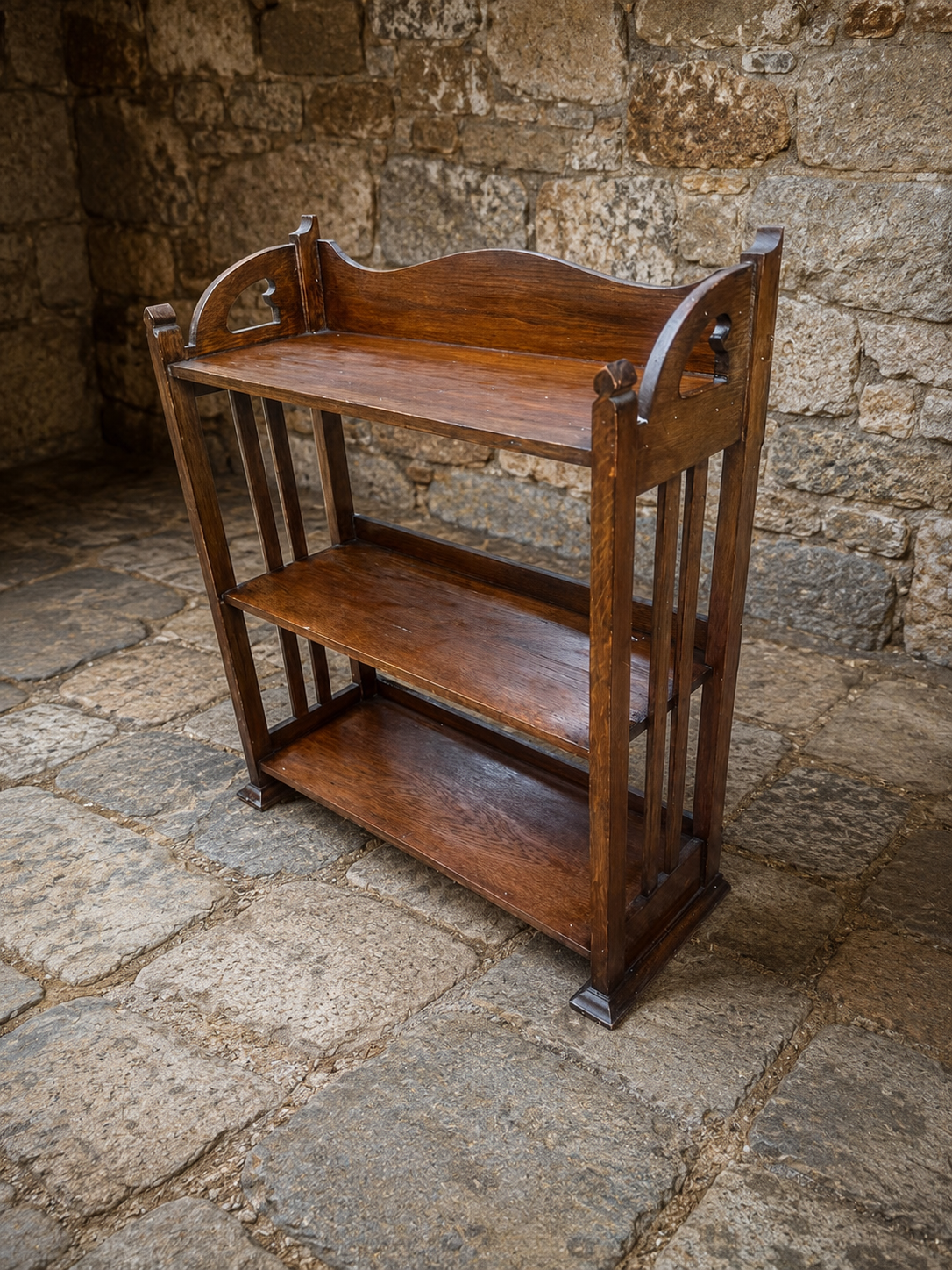 Arts & Crafts Oak Bookcase