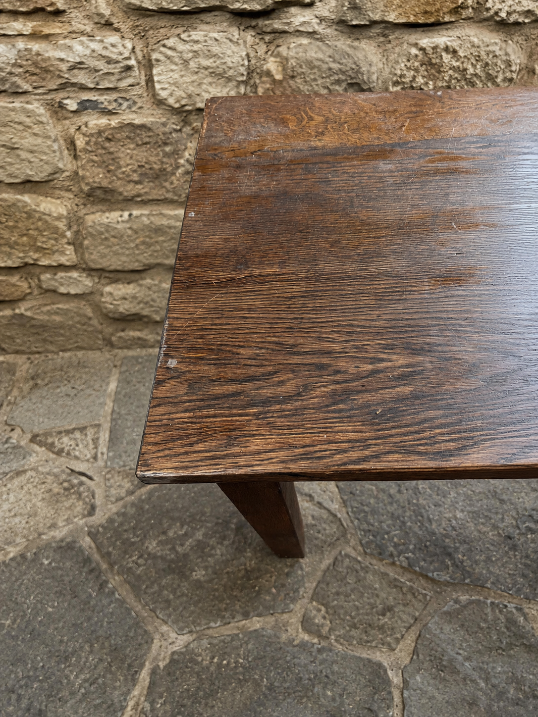 Victorian Oak Refectory Dining Table