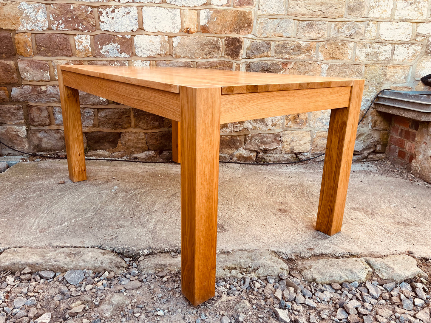 Solid Wood Dining Table | Contemporary Scandinavian Style Table
