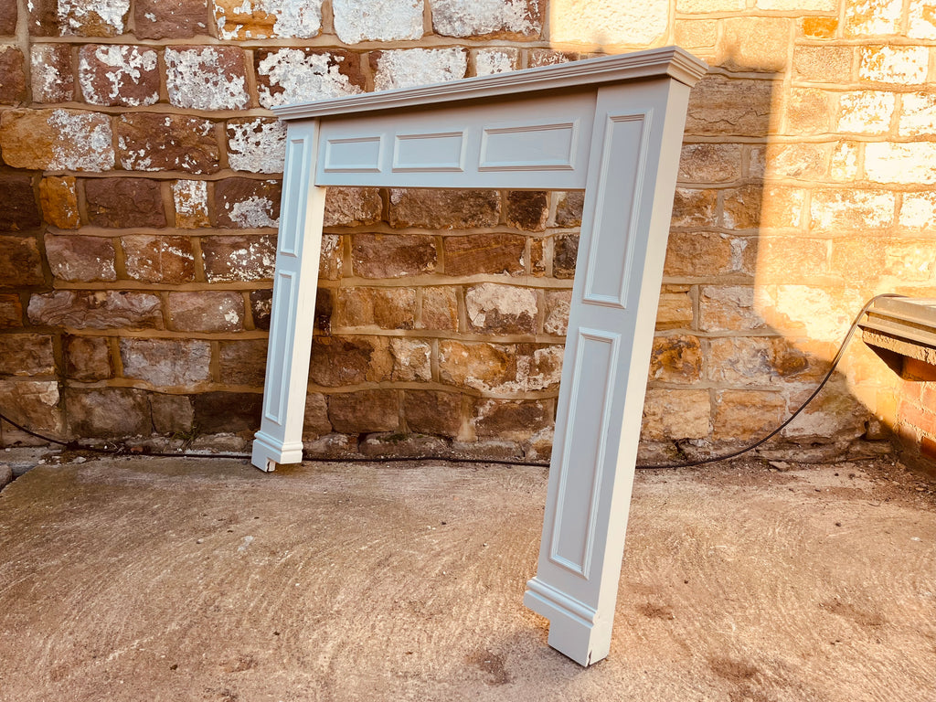 Classic Painted Fireplace Surround | Georgian-Style Wooden Mantelpiece