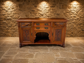 Victorian Carved Oak Sideboard | Antique Gothic Revival Buffet Cabinet | English Circa 1880–1900