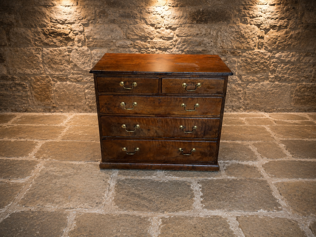 Rare Antique George III Oak Mule Chest Blanket Chest c.1800 | Georgian Storage Chest