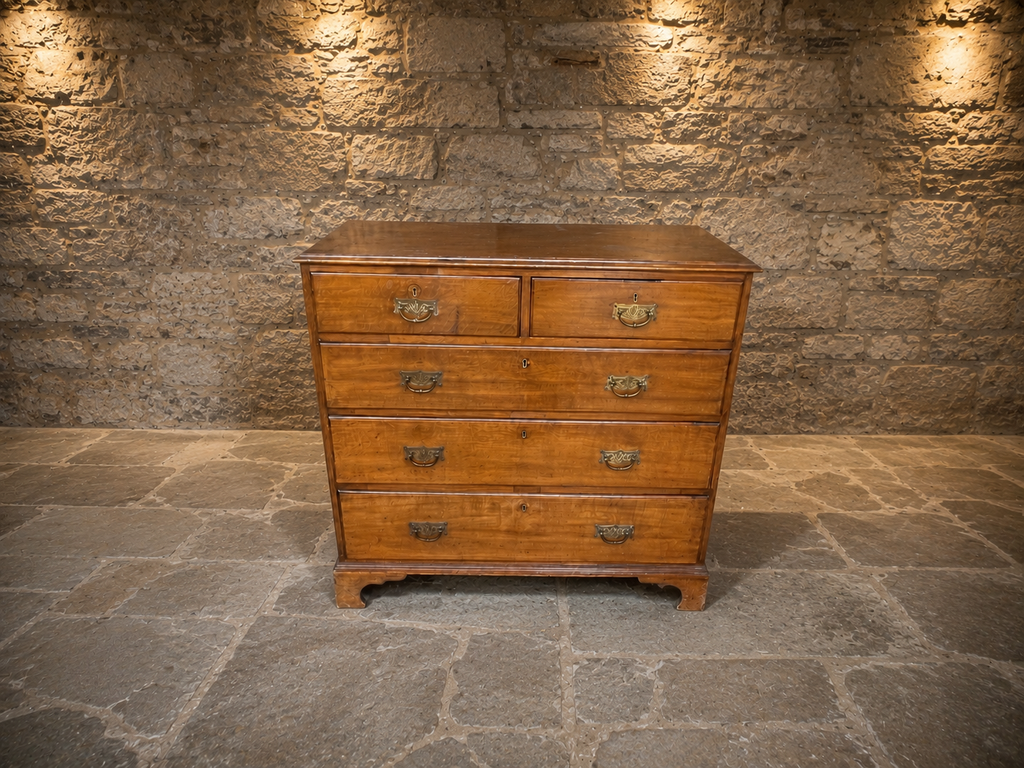 Antique George III Oak Chest of Drawers c.1820 | Georgian 2 Over 3 Chest
