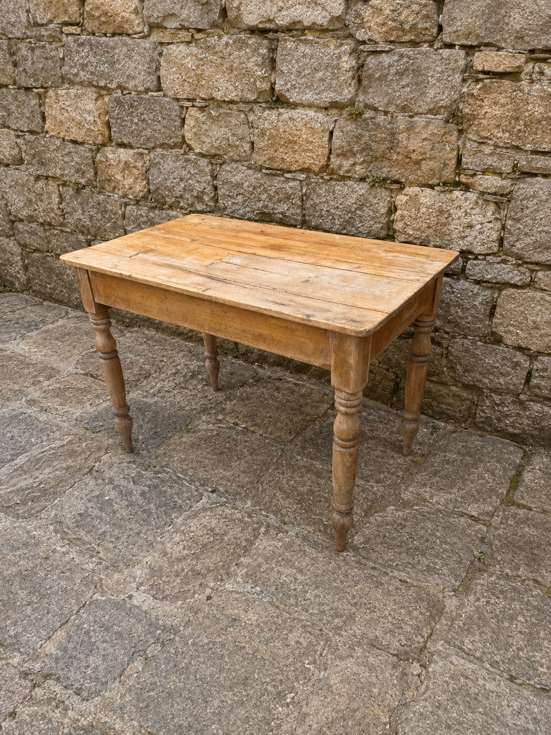 Antique Victorian Pine Farmhouse Table c.1880–1900