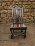 Antique English Oak Farmhouse Chair c.1900