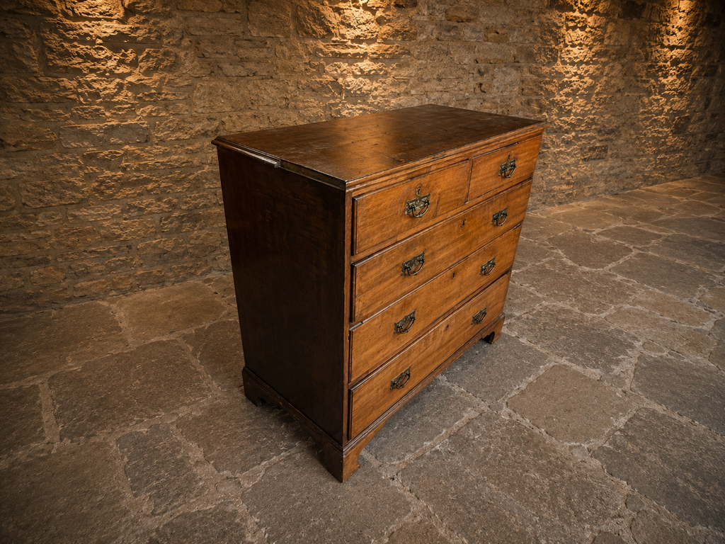Antique George III Oak Chest of Drawers c.1820 | Georgian 2 Over 3 Chest