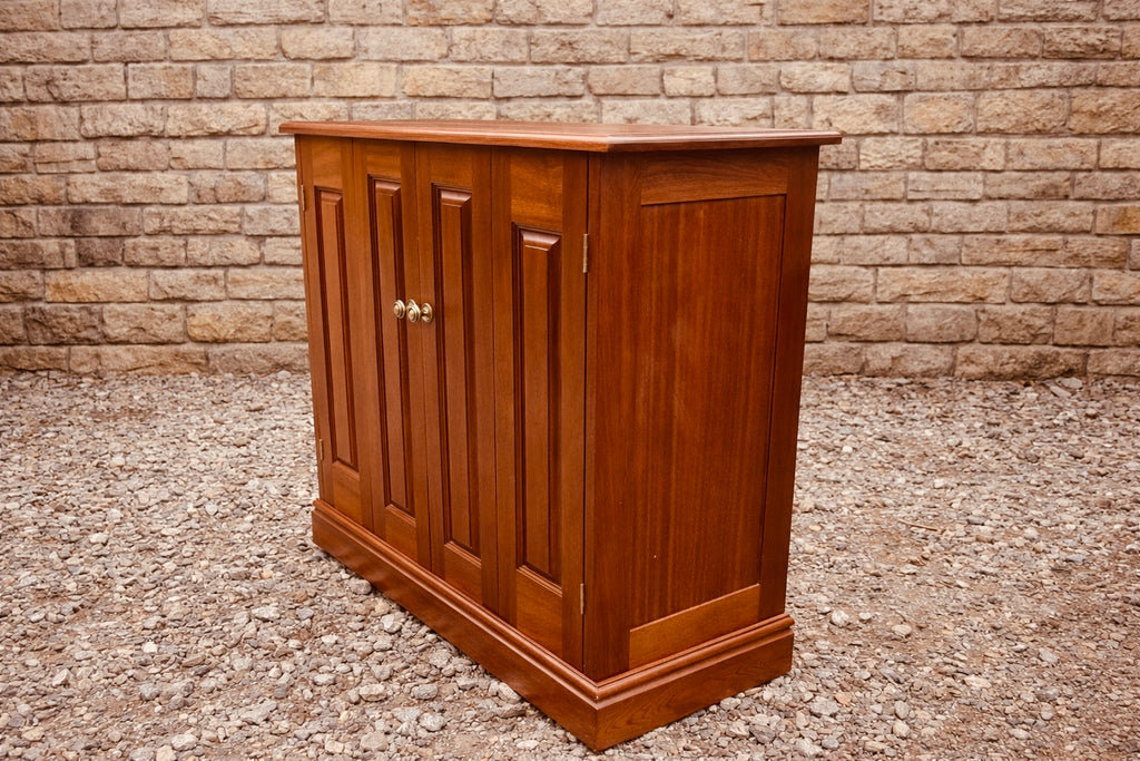 Vintage Style Wooden Sideboard Cabinet with Panelled Doors