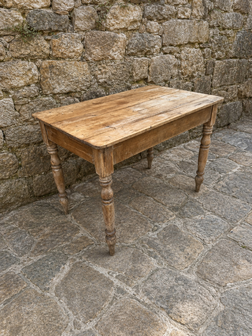 Antique Victorian Pine Farmhouse Table c.1880–1900