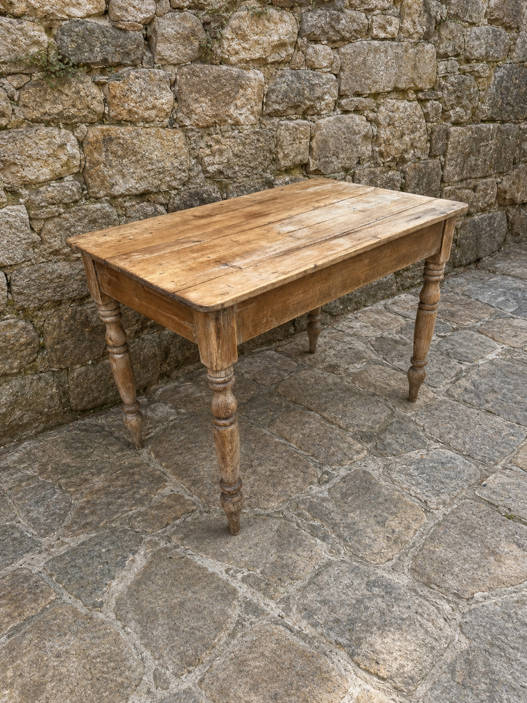 Antique Victorian Pine Farmhouse Table c.1880–1900