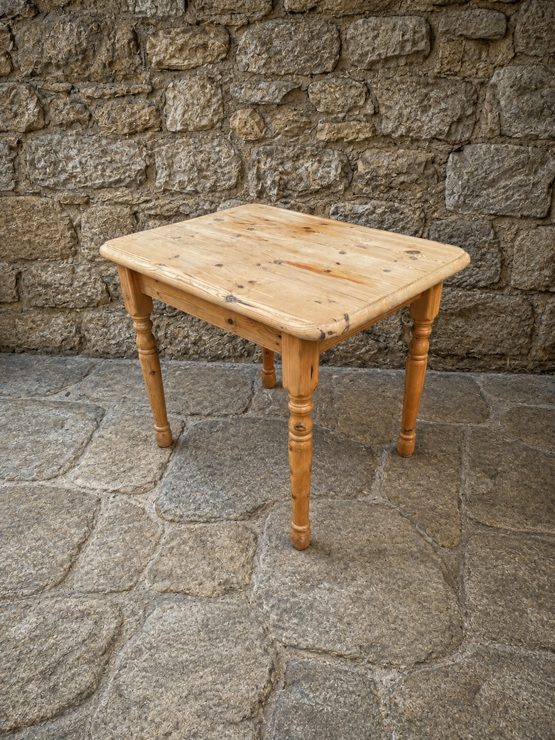 Rustic Pine Farmhouse Kitchen Table