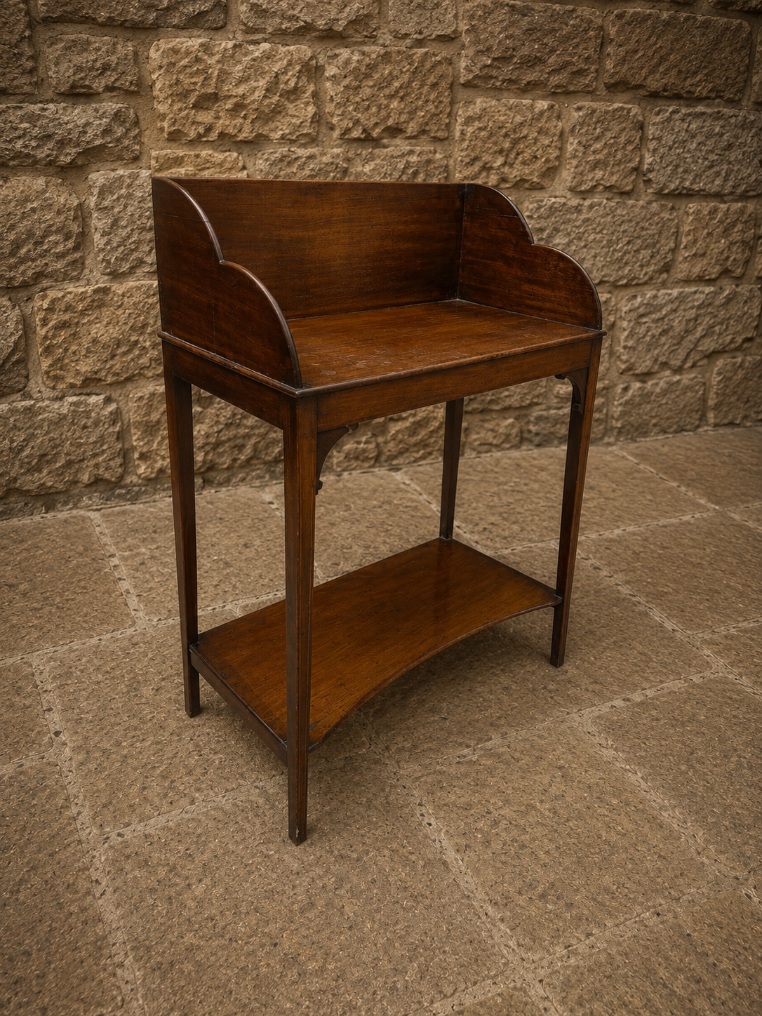 Antique Regency Mahogany Washstand, Bedside Table & Side Table | Circa 1800–1825