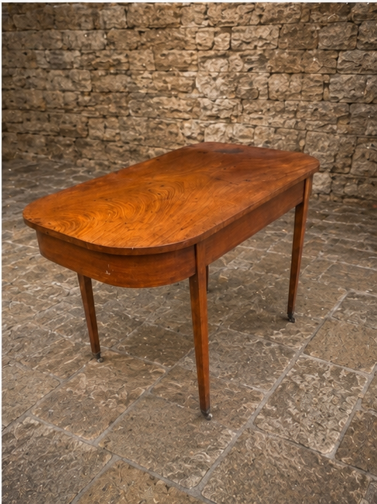 Antique Georgian Mahogany Console Table – Early Victorian English Side Table