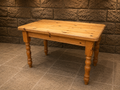 Vintage Solid Pine Farmhouse Kitchen Table