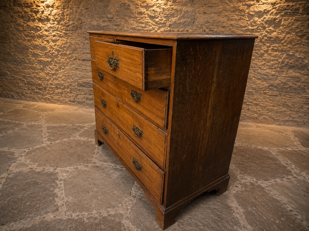 Antique George III Oak Chest of Drawers c.1820 | Georgian 2 Over 3 Chest