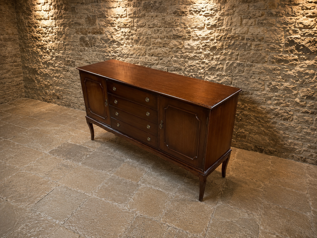 Vintage Georgian Style Mahogany Sideboard