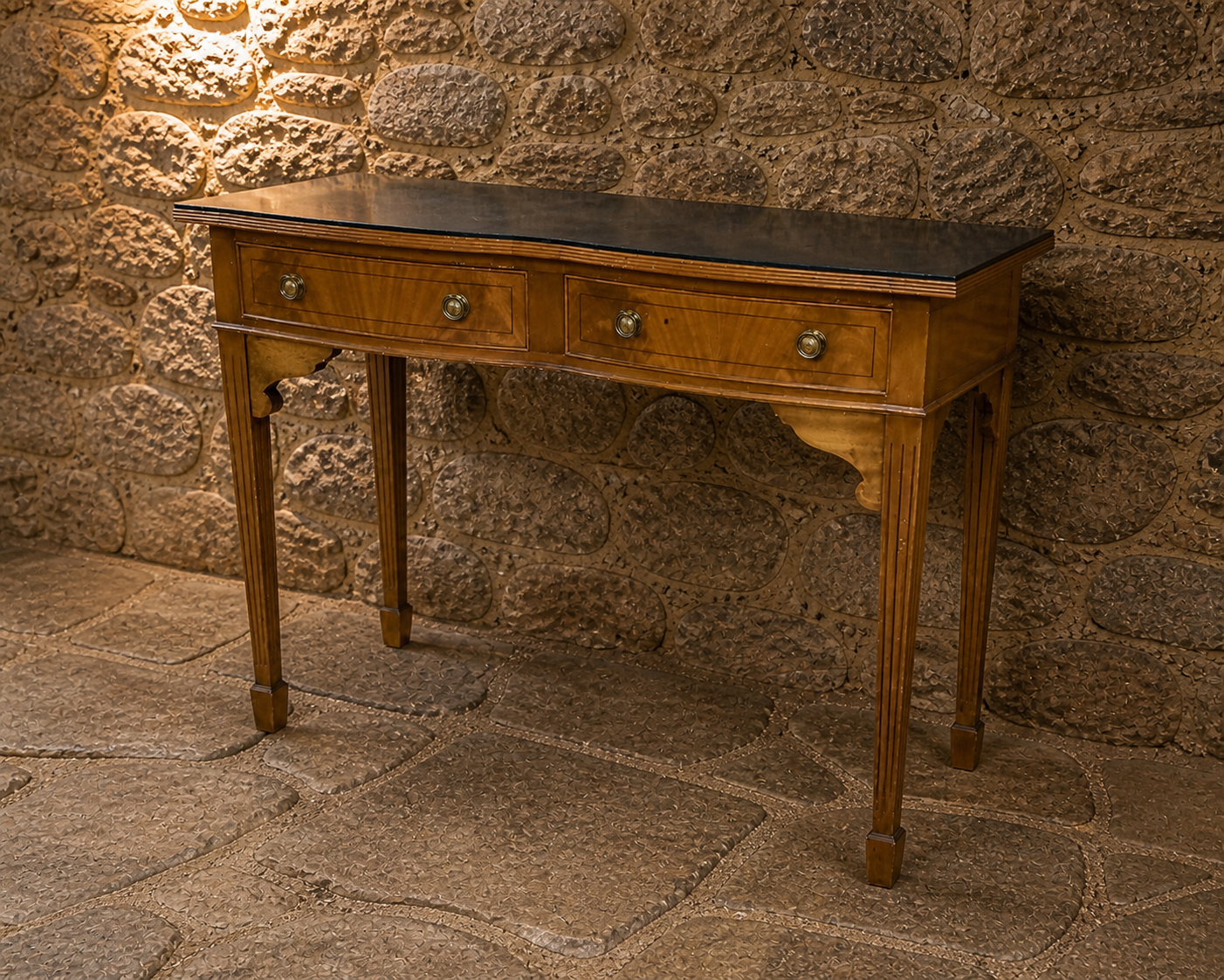 Georgian Style Mahogany Console Table