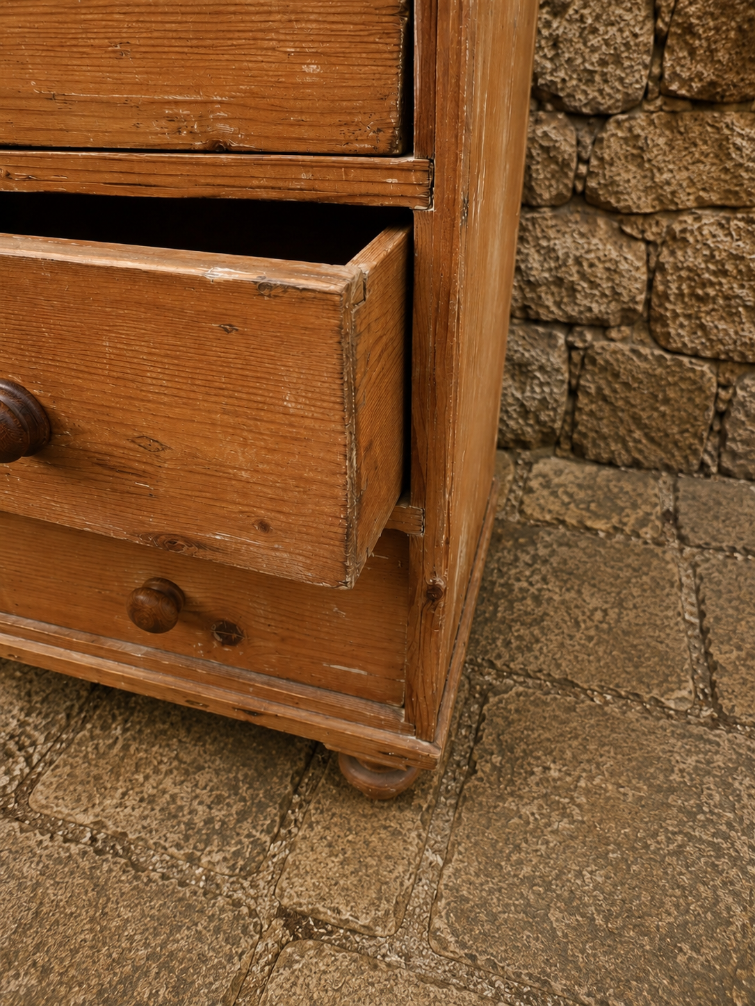 Victorian Pine Washstand Chest of Drawers | Antique Farmhouse Storage Cabinet | Rustic Country Furniture