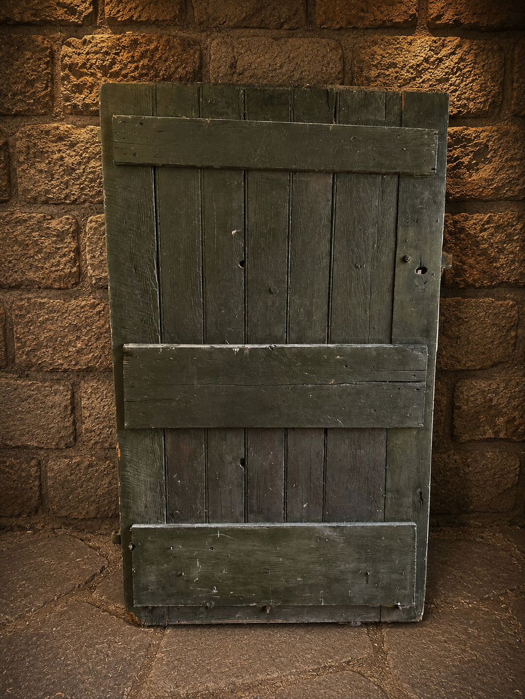 Antique Georgian Pine Stable Door c.1820-1860