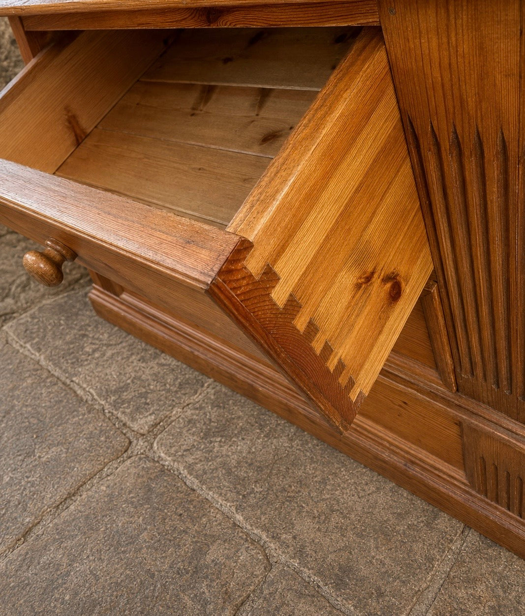 Large Pine Housekeeper’s Cupboard