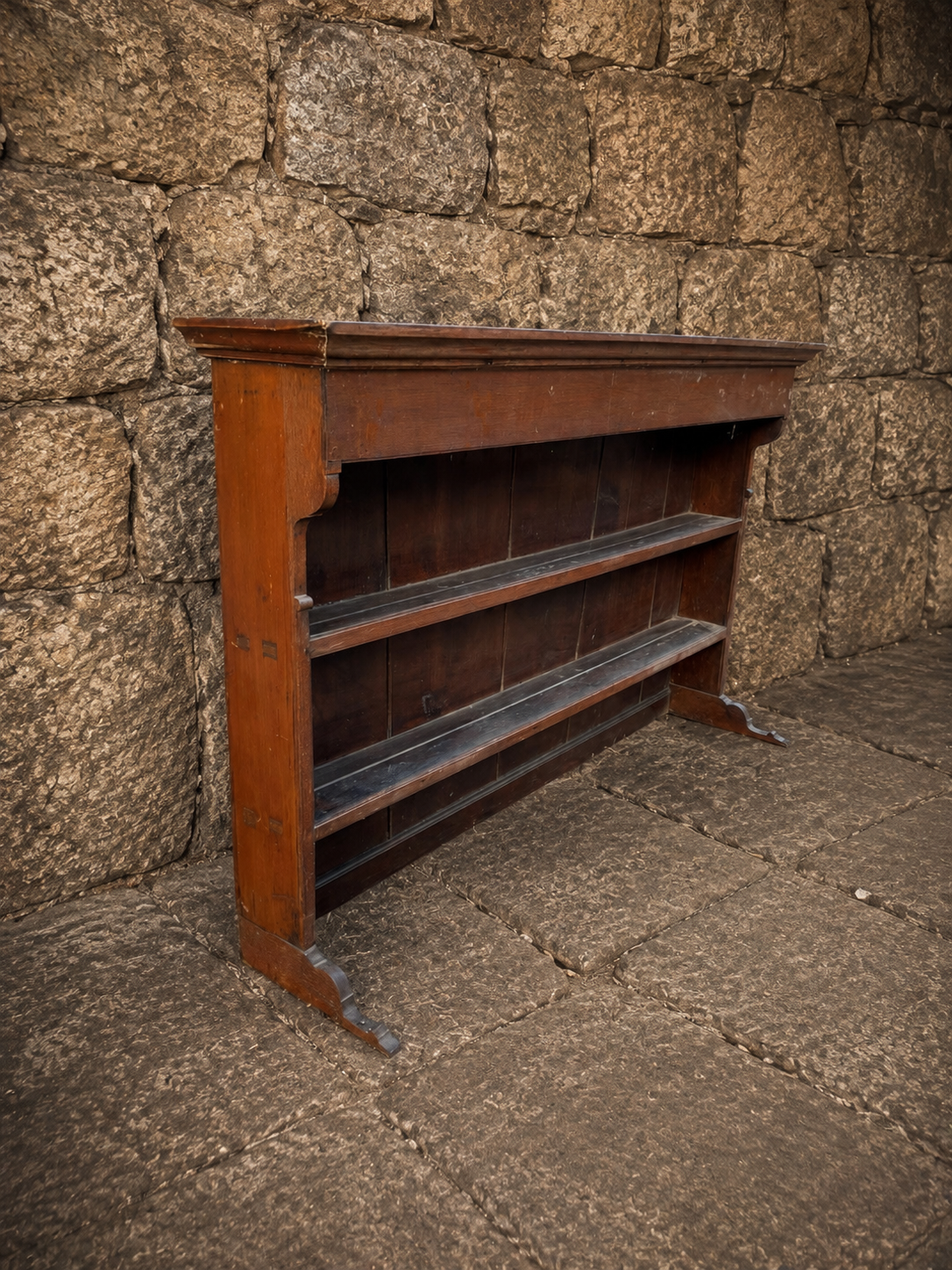 Antique Victorian Mahogany Plate Rack c.1900