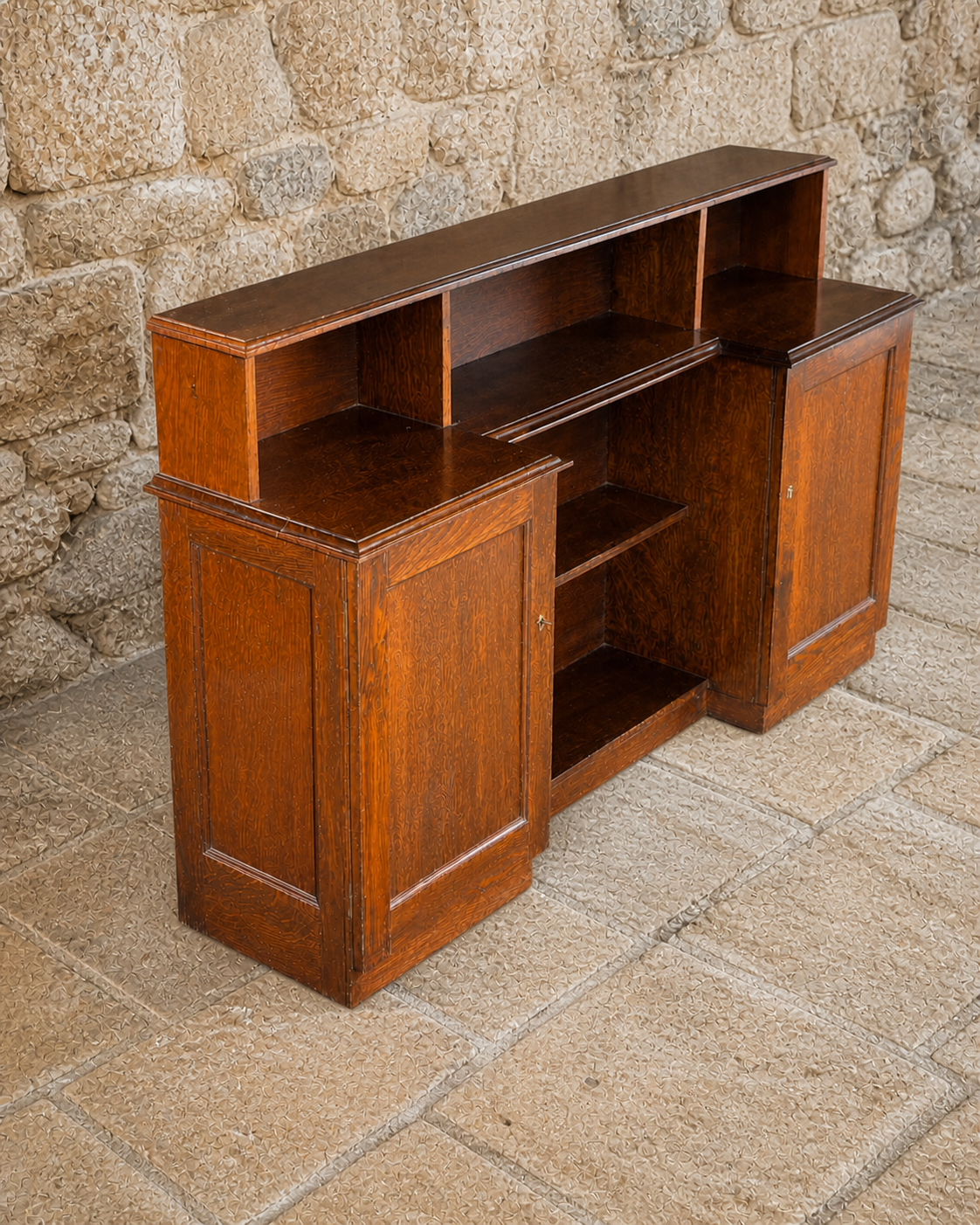 Arts & Crafts Oak Sideboard / Dresser Base c.1920