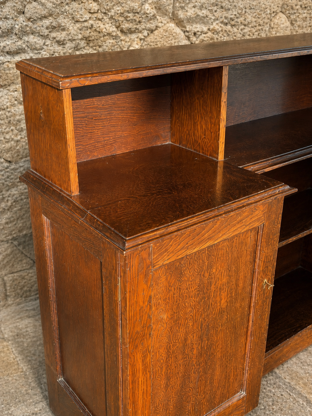 Arts & Crafts Oak Sideboard / Dresser Base c.1920