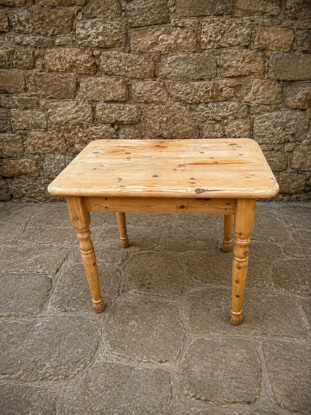 Rustic Pine Farmhouse Kitchen Table