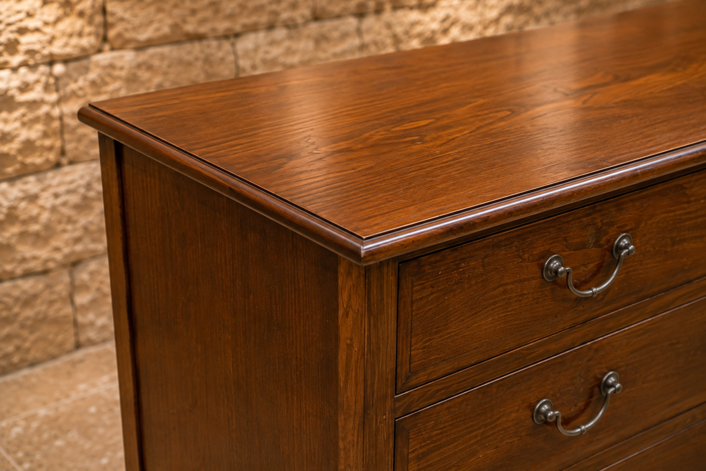 Antique Edwardian Four Drawer Chest on Castors – Circa 1900