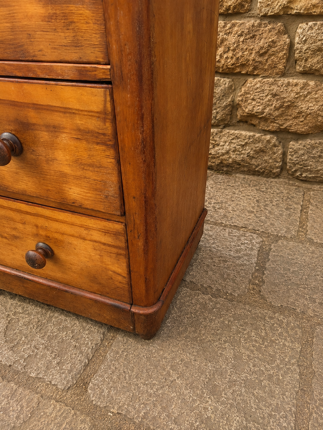 Victorian Pine Chest of Drawers c1860