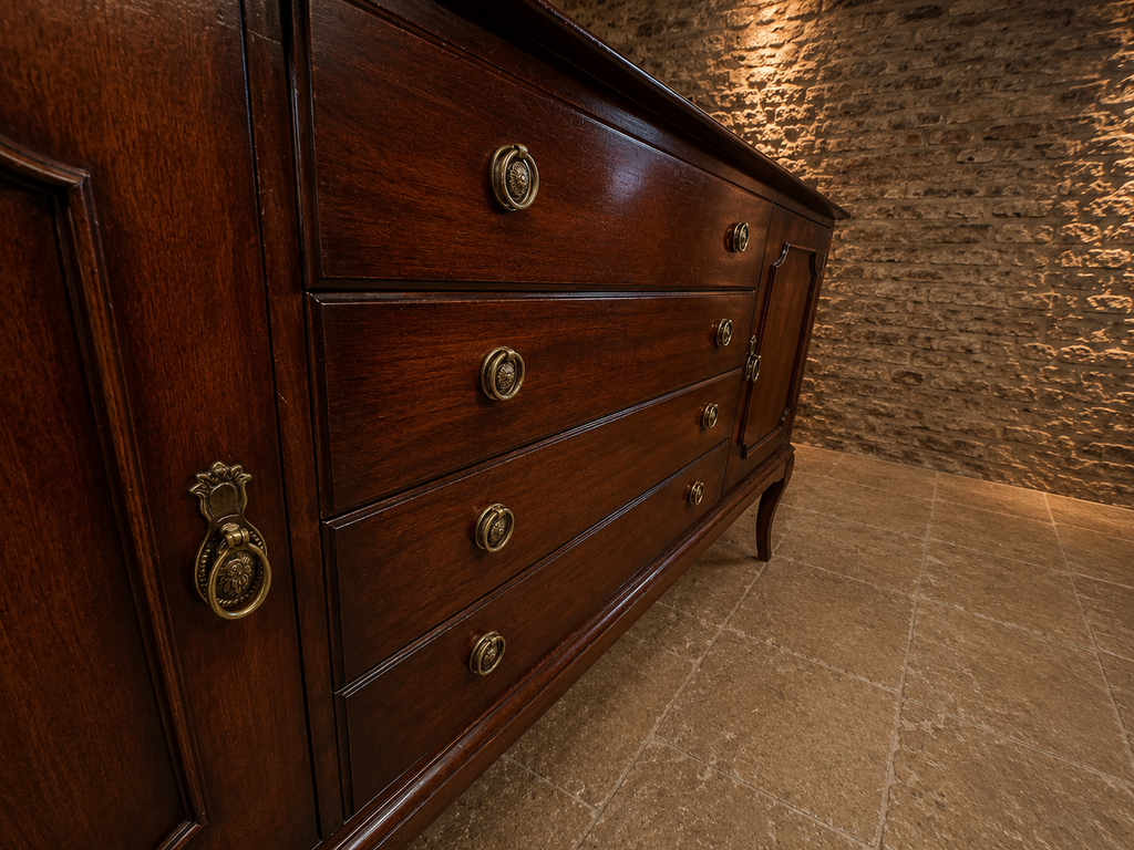 Vintage Georgian Style Mahogany Sideboard