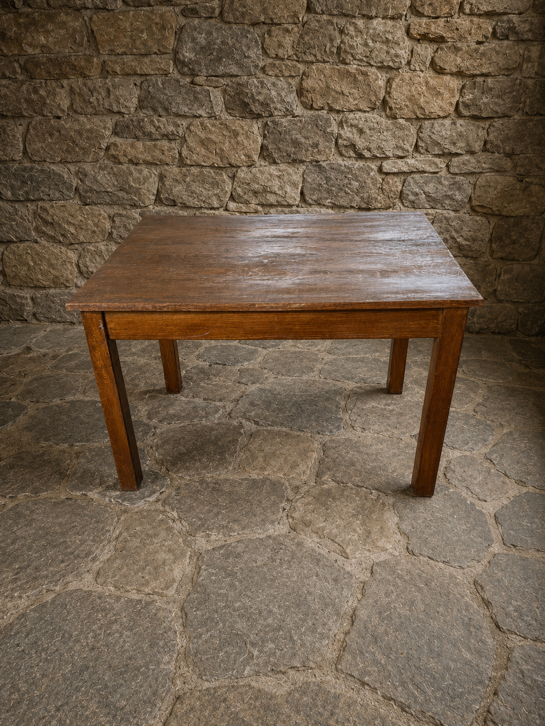 Victorian Oak Refectory Dining Table