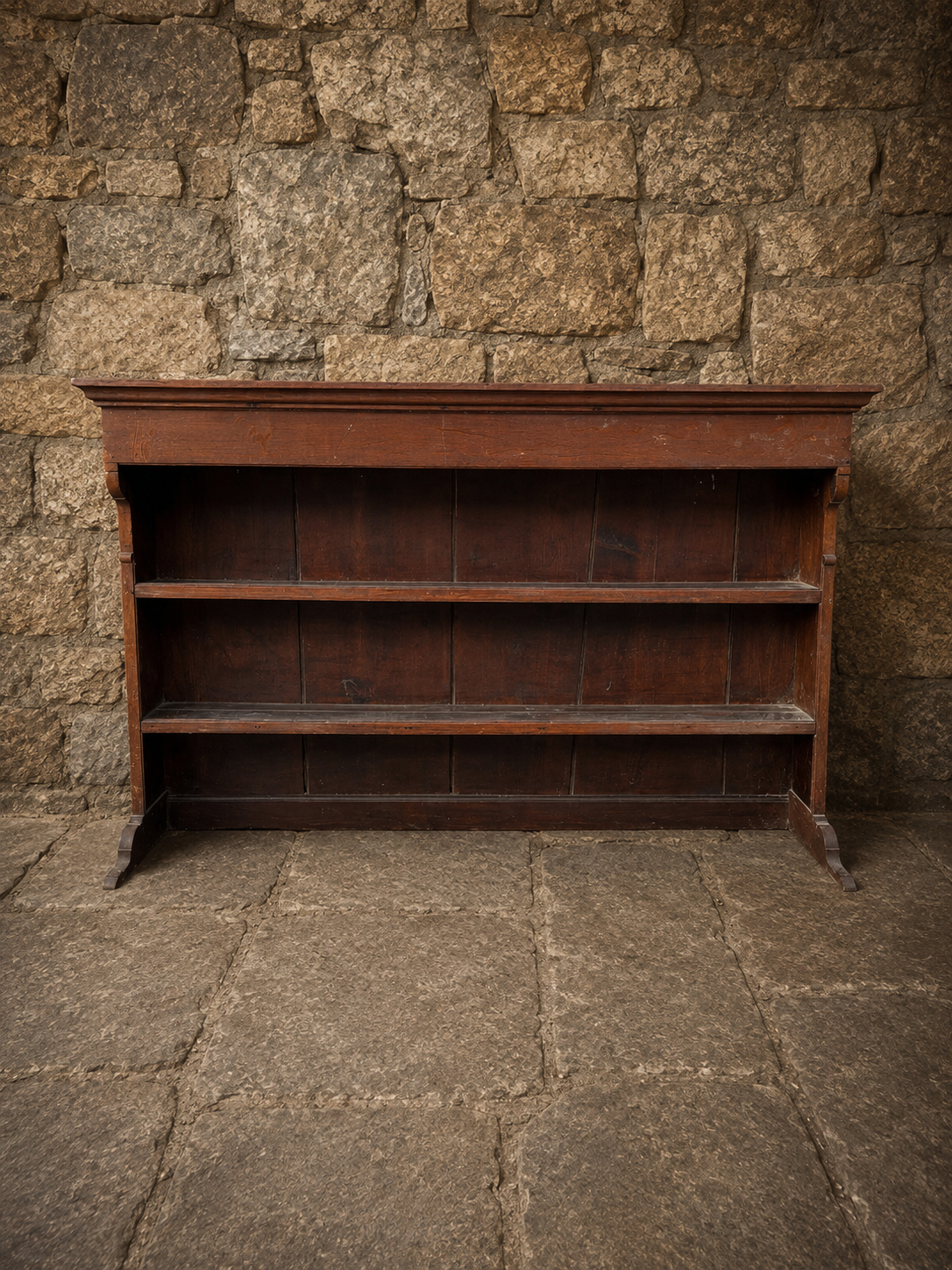 Antique Victorian Mahogany Plate Rack c.1900