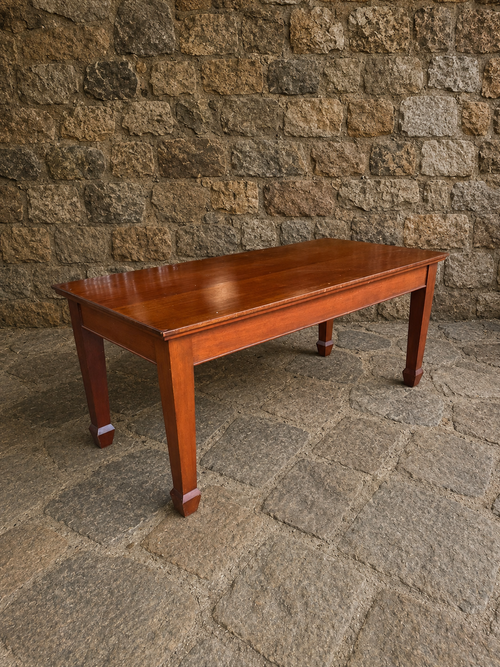 Antique Farmhouse Pine Dining Table c1930