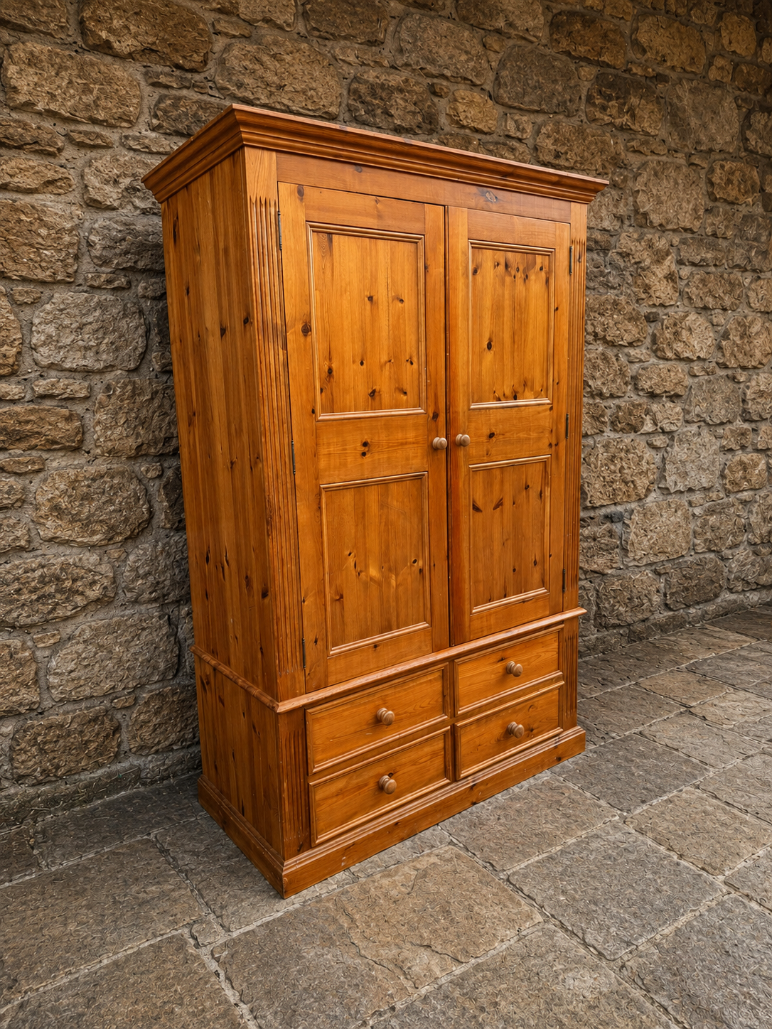 Large Pine Housekeeper’s Cupboard
