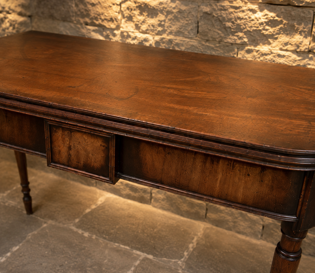 Antique Victorian Mahogany Fold-Over Tea Table – 19th Century c.1850–1880