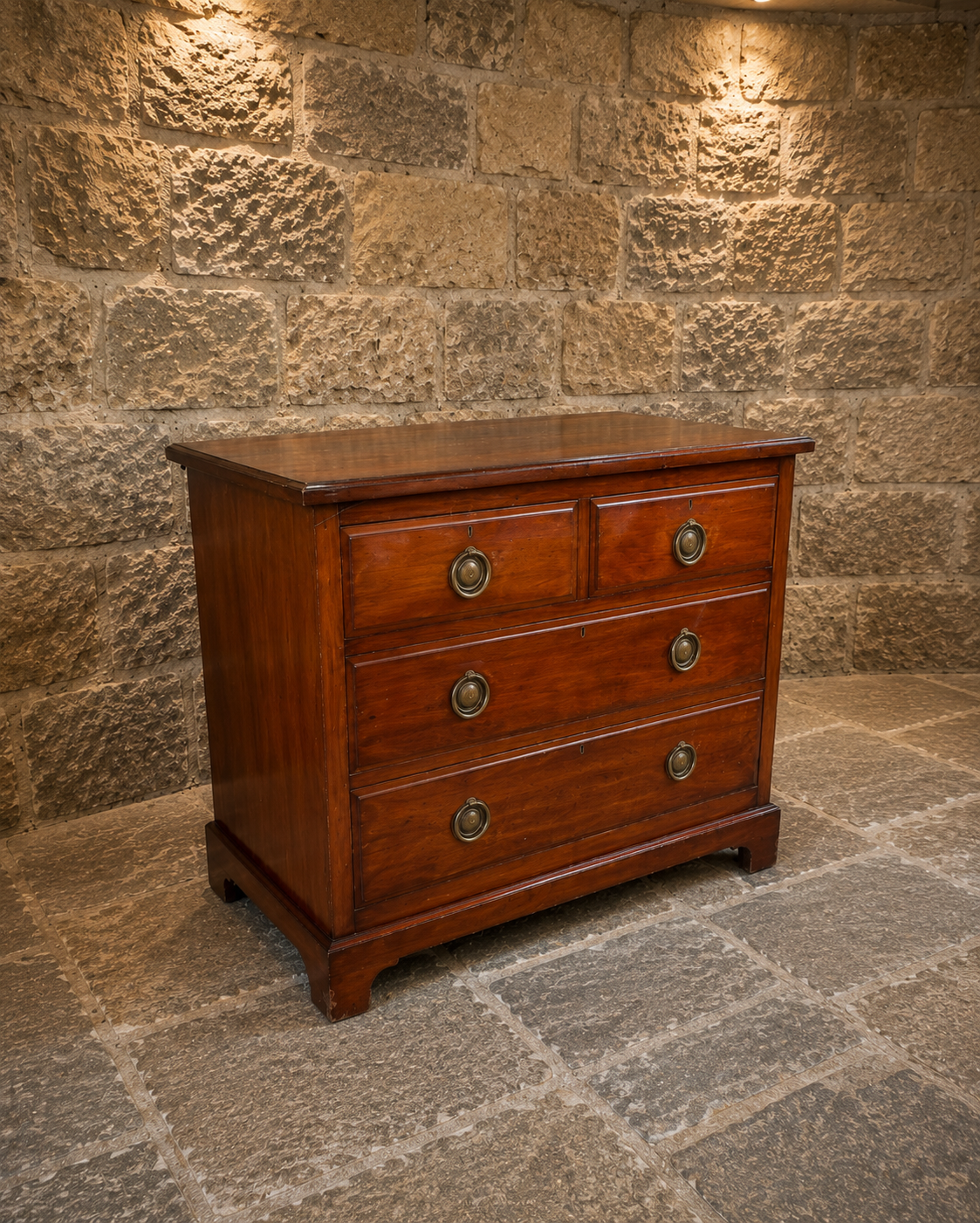 Antique Georgian Mahogany Chest of Drawers – George III c.1790–1815