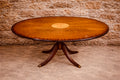 Georgian Style Mahogany Oval Dining Table c.1920