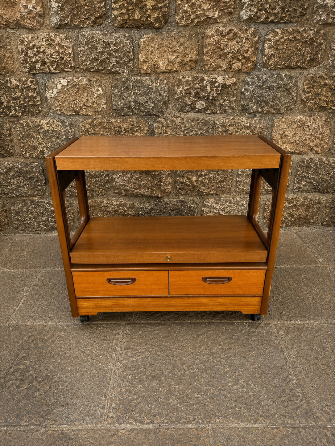 Mid Century Teak Drinks Trolley c1970