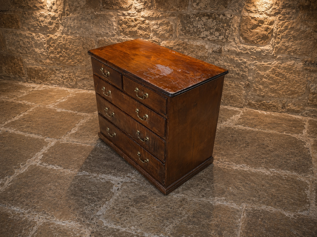 Rare Antique George III Oak Mule Chest Blanket Chest c.1800 | Georgian Storage Chest