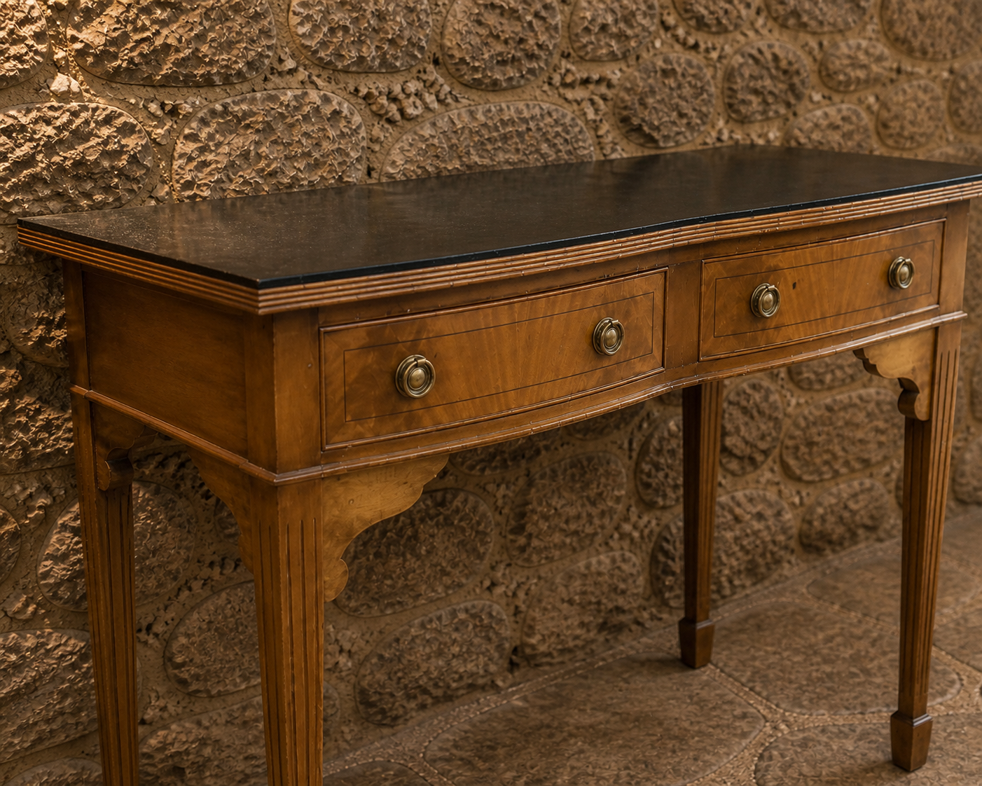 Georgian Style Mahogany Console Table