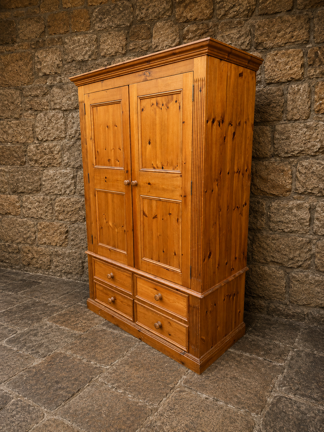Large Pine Housekeeper’s Cupboard