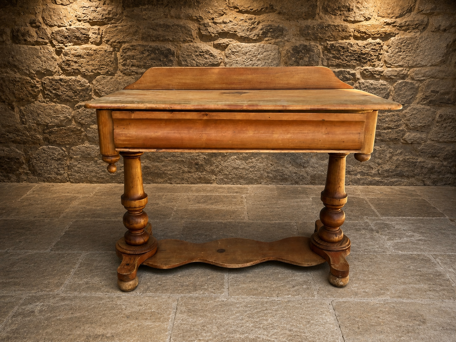 Antique Victorian Pine Washstand Dressing Table – Circa 1870–1890