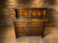 Antique Victorian Oak Dresser Sideboard – Country House Farmhouse Cupboard