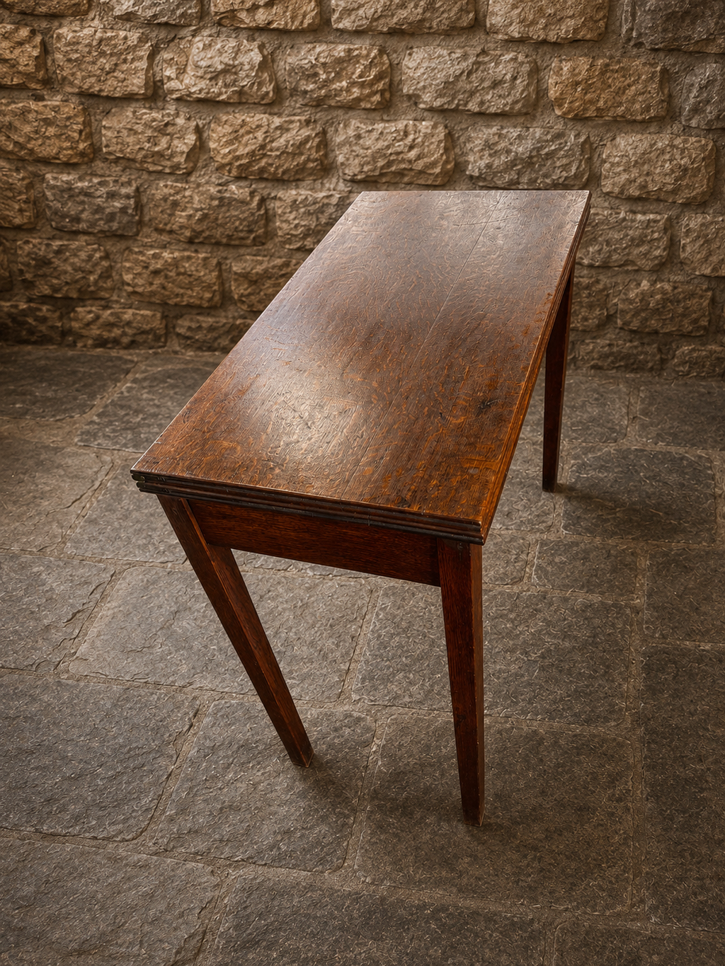 Antique Arts & Crafts Oak Side Table | Victorian Hall Table | Edwardian Console Table c.1890–1910