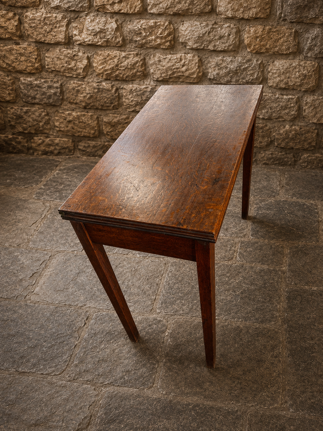 Antique Arts & Crafts Oak Side Table | Victorian Hall Table | Edwardian Console Table c.1890–1910