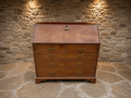 Antique Edwardian Mahogany Bureau Writing Desk – Fitted Interior c.1900