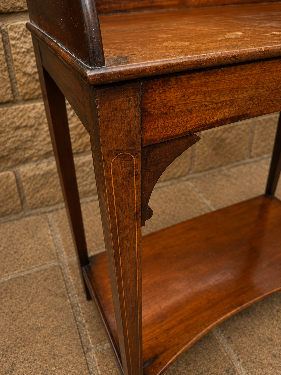 Antique Regency Mahogany Washstand, Bedside Table & Side Table | Circa 1800–1825