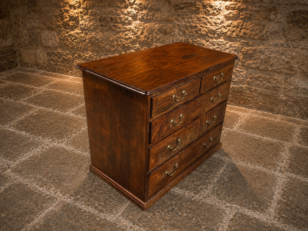 Rare Antique George III Oak Mule Chest Blanket Chest c.1800 | Georgian Storage Chest