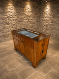 Vintage Art Deco Oak Coin-Operated Jukebox Music Cabinet – c.1930s